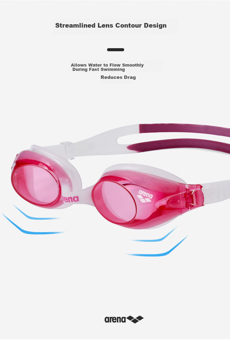 Arena Plain Swimming Goggles 2026 New Unisex Waterproof Anti-Fog HD Comfortable Non-Coated Fitness Goggles 4