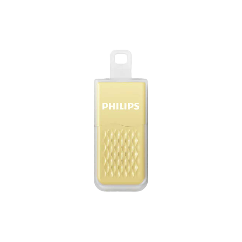 PHILIPS 16GB USB 2.0 Flash Drive 13UA Lemon Yellow Cute Creative Mini Ice Cream USB Drive for Computer Business Office Students