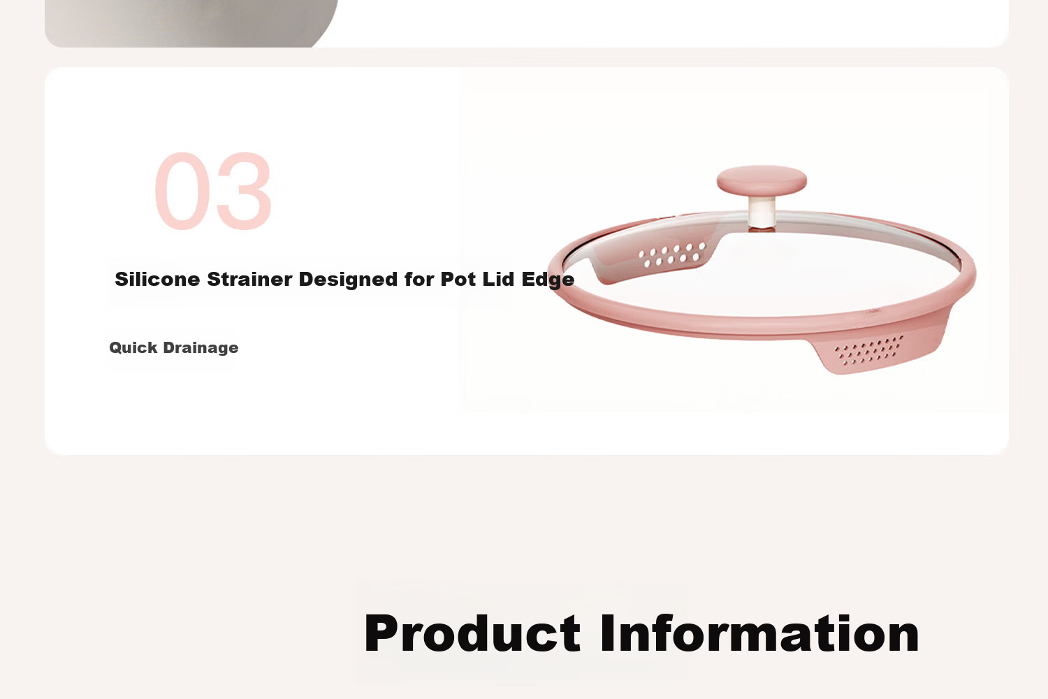 Carote Ceramic Non-Stick Frying Pan Wok 32cm, Household Induction Gas Stove Compatible, Fluorine-Free Coating 29