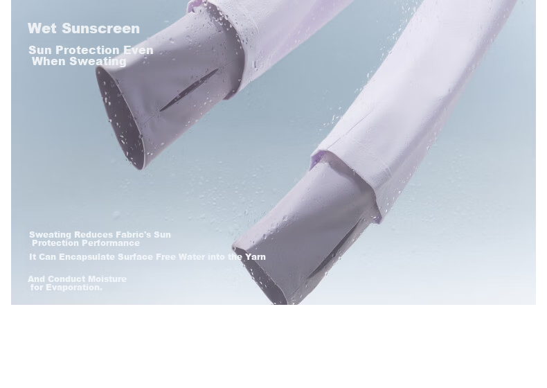 Jiao Nei Liang Pi 502UV Pro Unisex Sun Protection Ice Sleeve Cooling Quick-Dry UV-Resistant Adjustable Breathable Arm Sleeves Summer 4