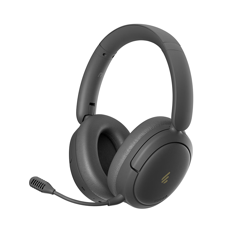 EDIFIER K750W NC Over-Ear Noise-Cancelling Bluetooth Earphones Smart Learning Headphones Immersive Study AI Translation English Recitation Memory Aid Athenian Gray