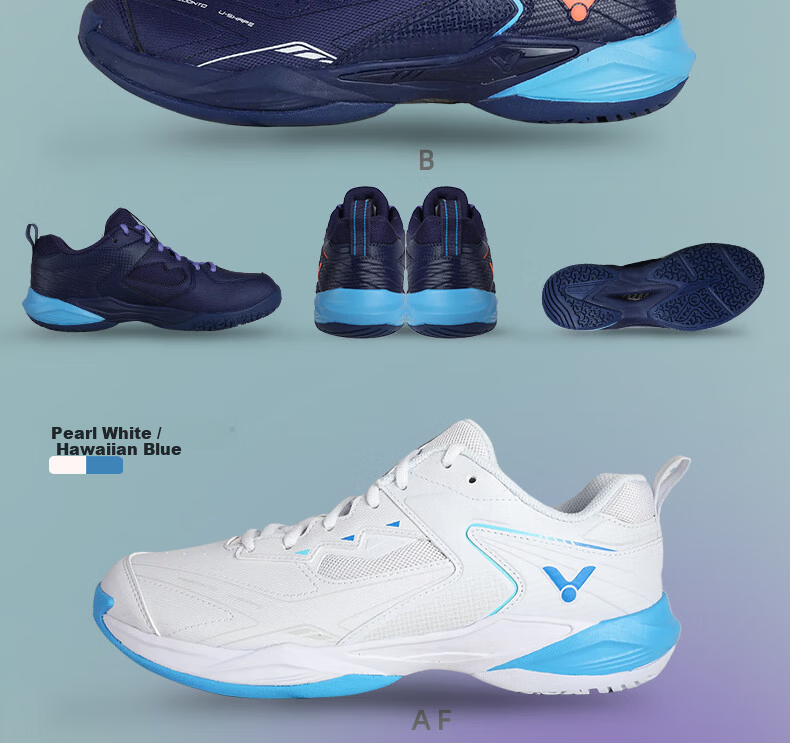 VICTOR Official Flagship Store Badminton Shoes Unisex Wide Fit Competition Training Shock Absorption Stability P9200NTD 8