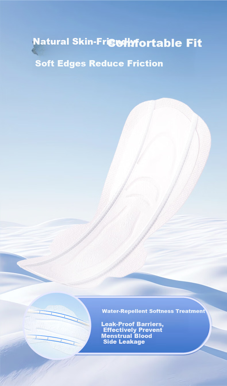 Ruipier Sanitary Pads Disinfection Grade Organic Pure Cotton Ultra-thin Breathable Day Use 240mm 8pcs*5 Packs JD Self-operated 5
