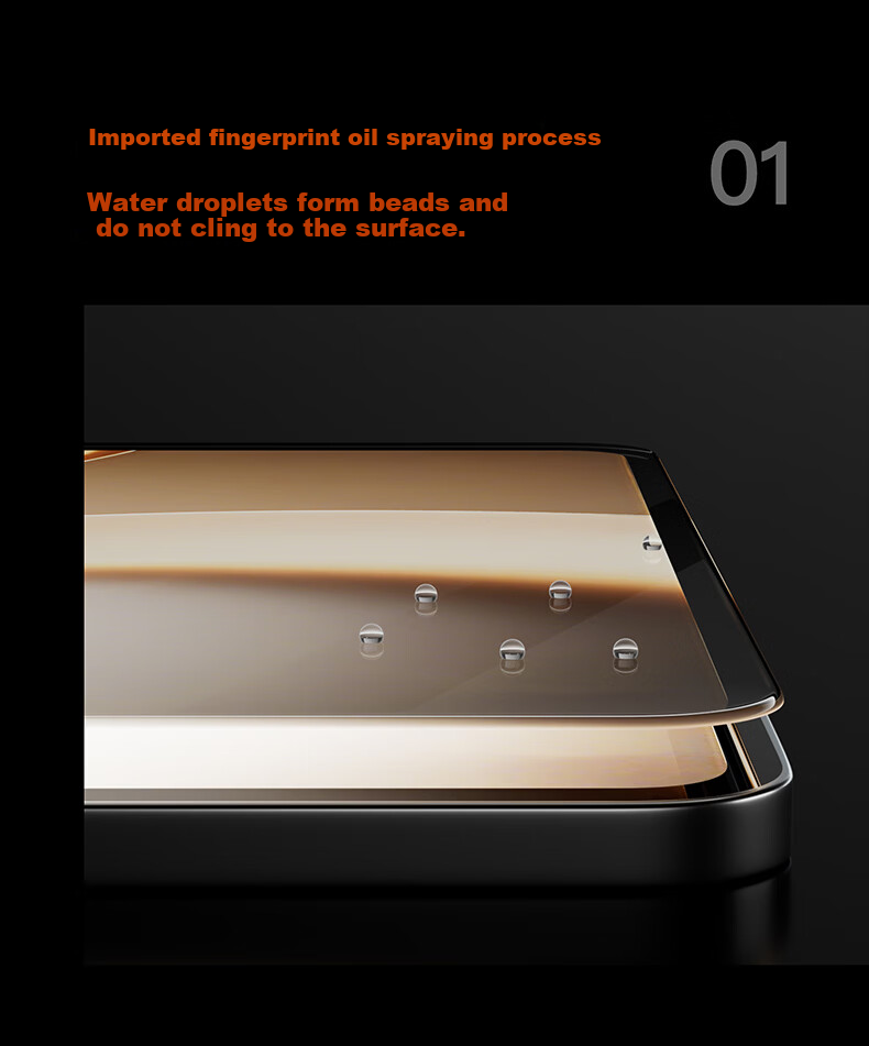 Kustar Tempered Glass Screen Protector for OPPO Pad 5 Pro / OnePlus Pad 3 Pro 13.2-inch Tablet, High-Definition, High Transparency, Anti-Fingerprint, Easy Installation 6