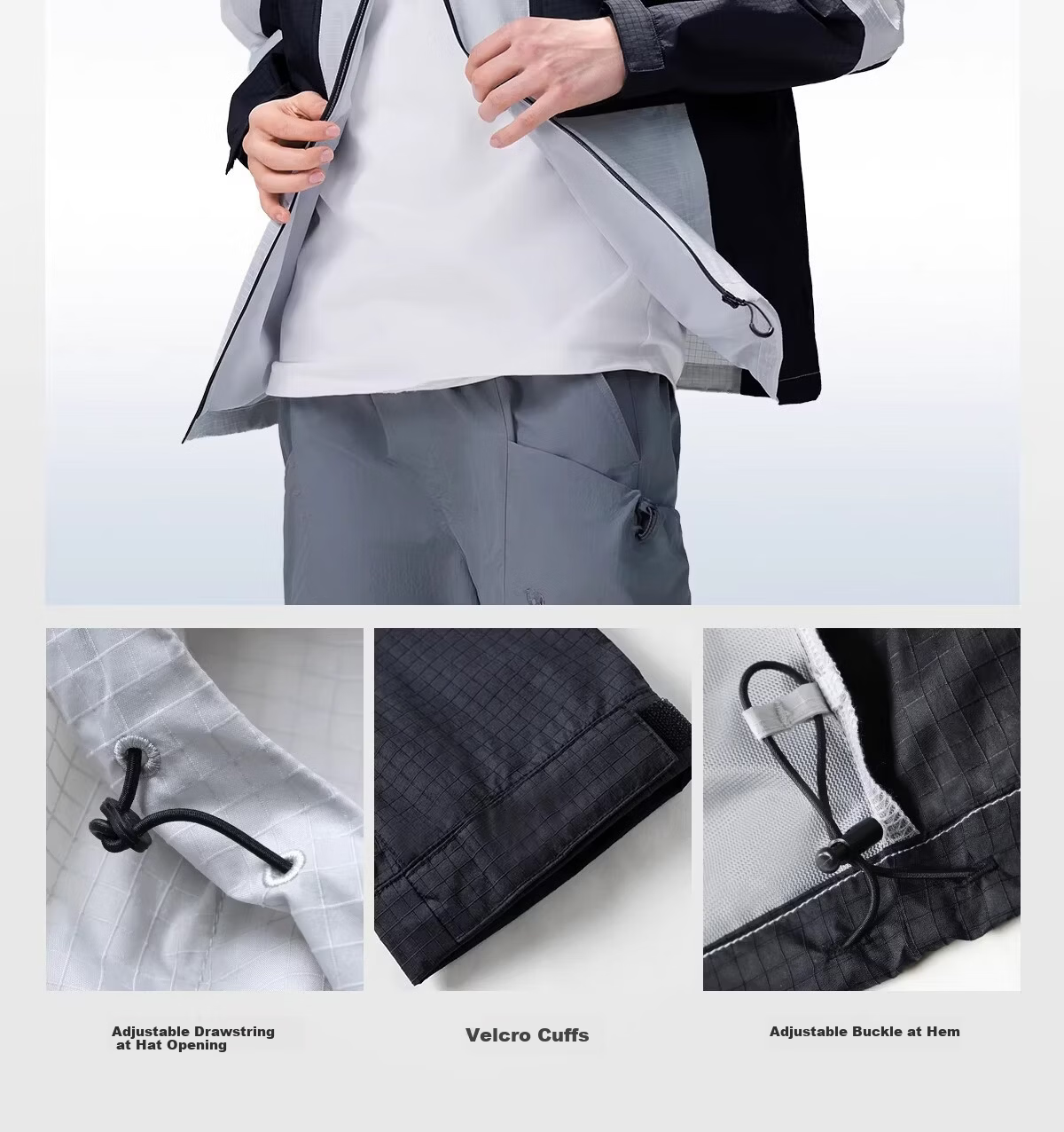 CAMEL Outdoor Sun Protection Jacket 2026 Spring Summer New Men's Breathable UV Protection Water-Repellent Sports Coat 9032 8