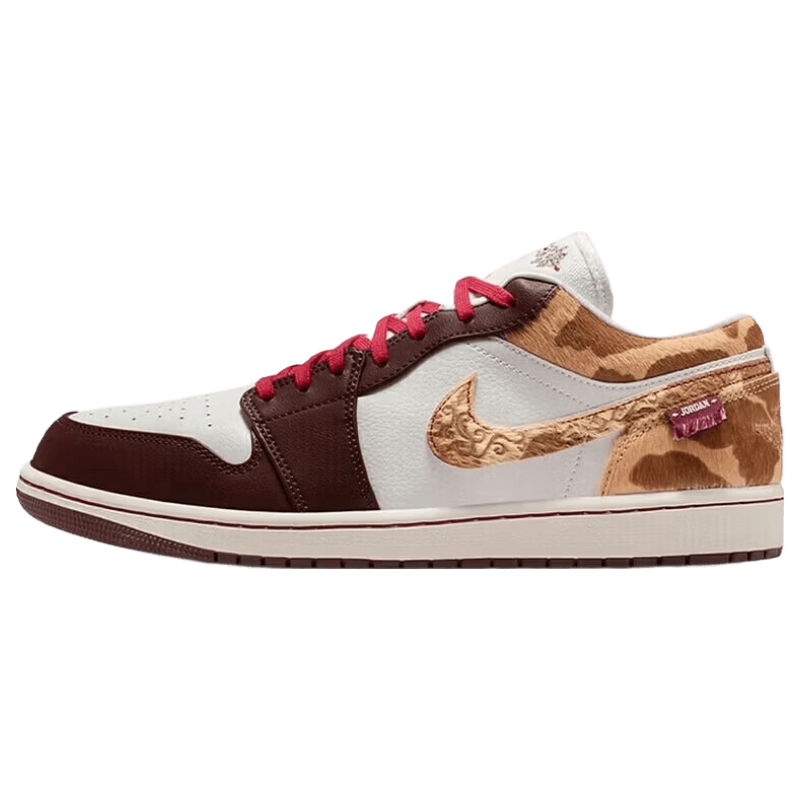 Nike Men's Casual Shoes CNY Year of the Horse Limited New Year Edition AJ1 Sneakers IQ5321-121 Brown 42.5