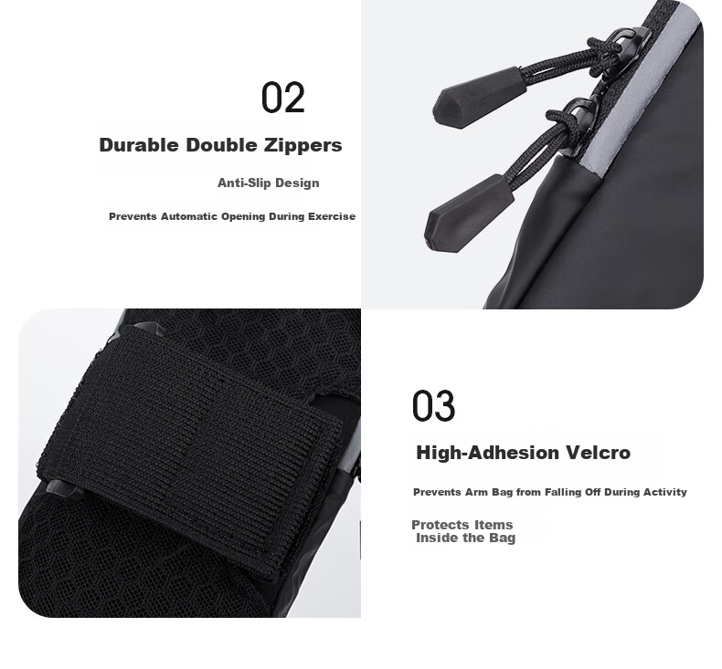 TFO 6th Generation Sports Arm Bag Crossbody Phone Bag Fitness Running Arm Pouch G9202314 Gray 13