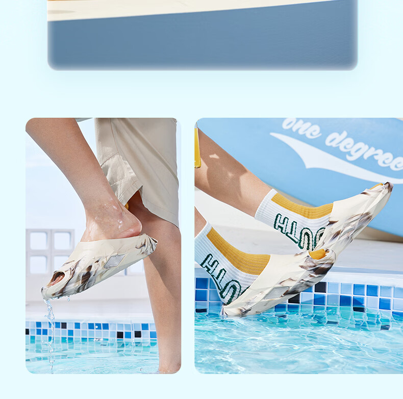 361° Joker Diamond Sports Slippers Men's Basketball Sandals Summer New 672621106-4 34