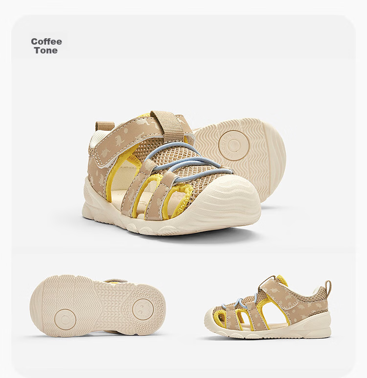 Balabala Kids Functional Shoes Toddler Walking Shoes Boys Girls Sandals 2026 Summer New Lightweight Comfortable Non-Slip Durable 18