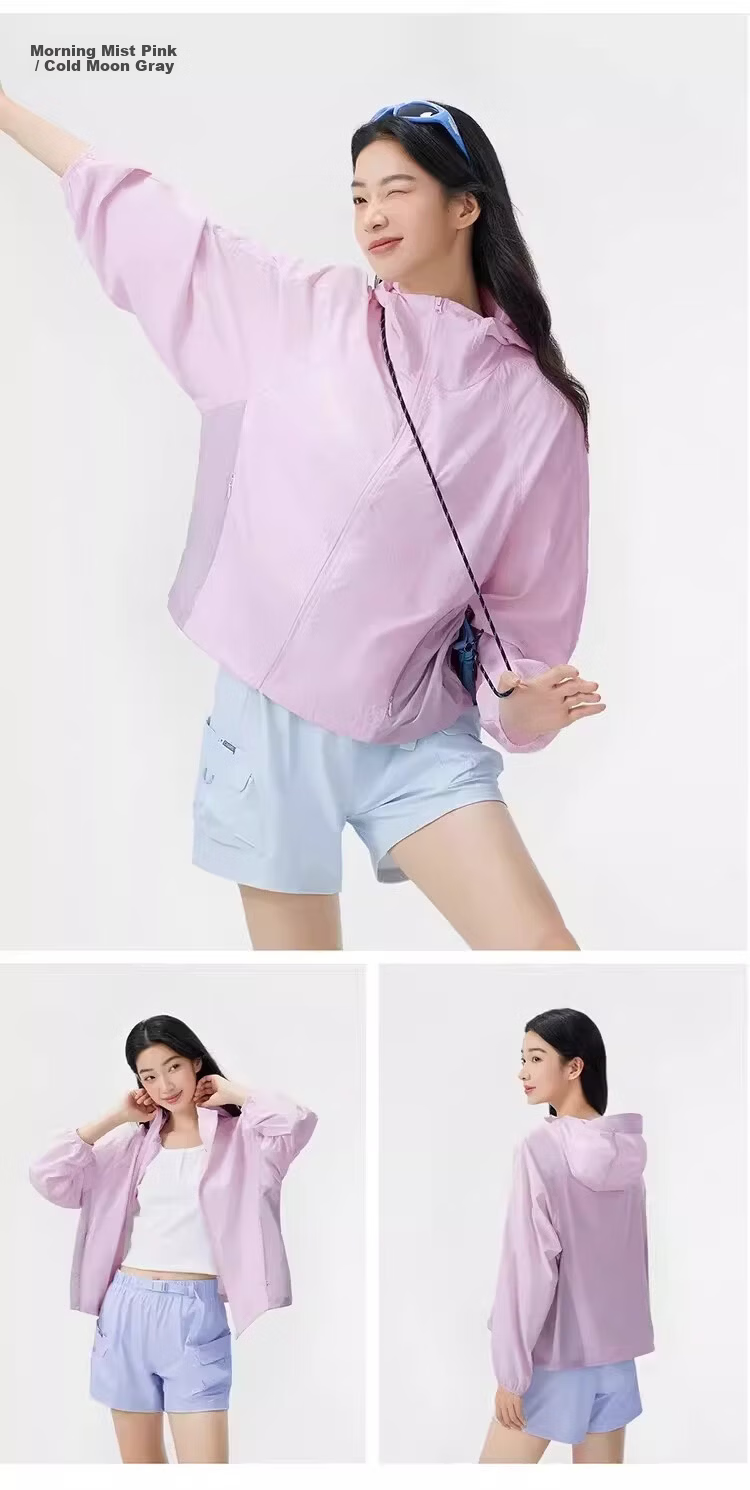 CAMEL Outdoor Original Yarn Sun Protection Jacket 2026 Spring Unisex Cooling Breathable Sun Protection Shirt 8005 9