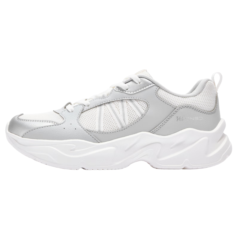 361° Women's Casual Shoes Autumn Thick Sole Comfortable Lightweight Sports Dad Shoes Versatile Women's Shoes 682636702-2