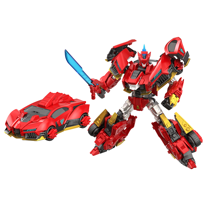 AULDEY Quantum Squad Cool Dual Armor Transforming Robot Action Mecha Toy - Lightning Wei Boys' Toy Gift