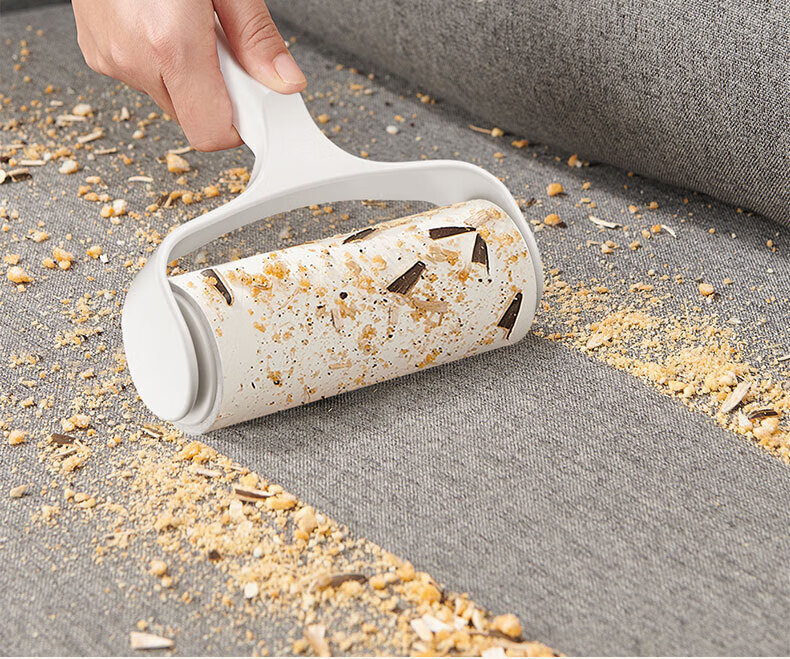 CHUSHE Lint Roller 10cm 10 Rolls 600 Sheets Removable Sticky Paper Replacement for Clothes Pet Hair Cleaning Tool 9