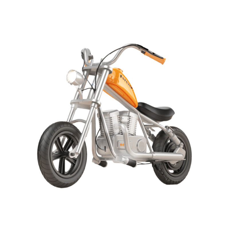 Forever Kids Vintage Mini Harley Electric Motorcycle Electric Scooter for Ages 3-12 Birthday Gift