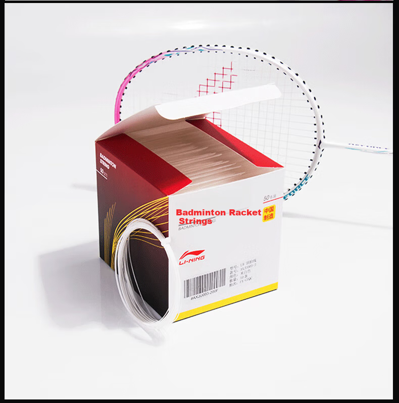LI-NING Durable High-Elasticity Badminton String Crisp Feel Balanced Durability 1 Pack 6