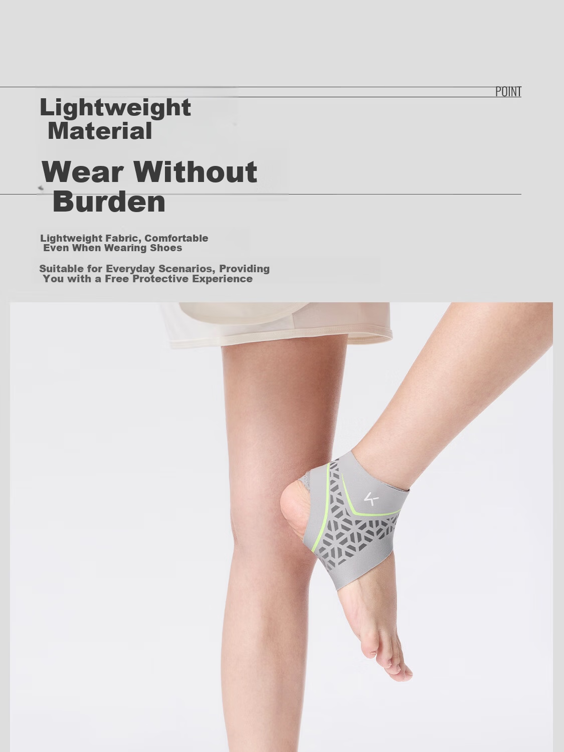Keep Ankle Support Sleeve Lightweight Brace for Sprain Prevention and Ligament Injury Recovery Basketball Sports 7