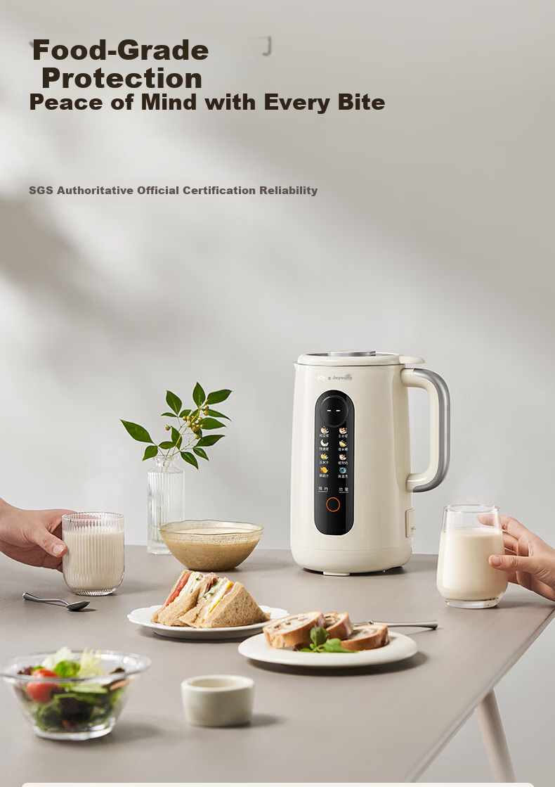 Joyoung New Model Blender Soy Milk Maker 1.2L 316L Stainless Steel Inner Tank Multi-Grain No-Filter Pasteurization Reservation Self-Cleaning Fully Automatic for 1-3 People D780 4