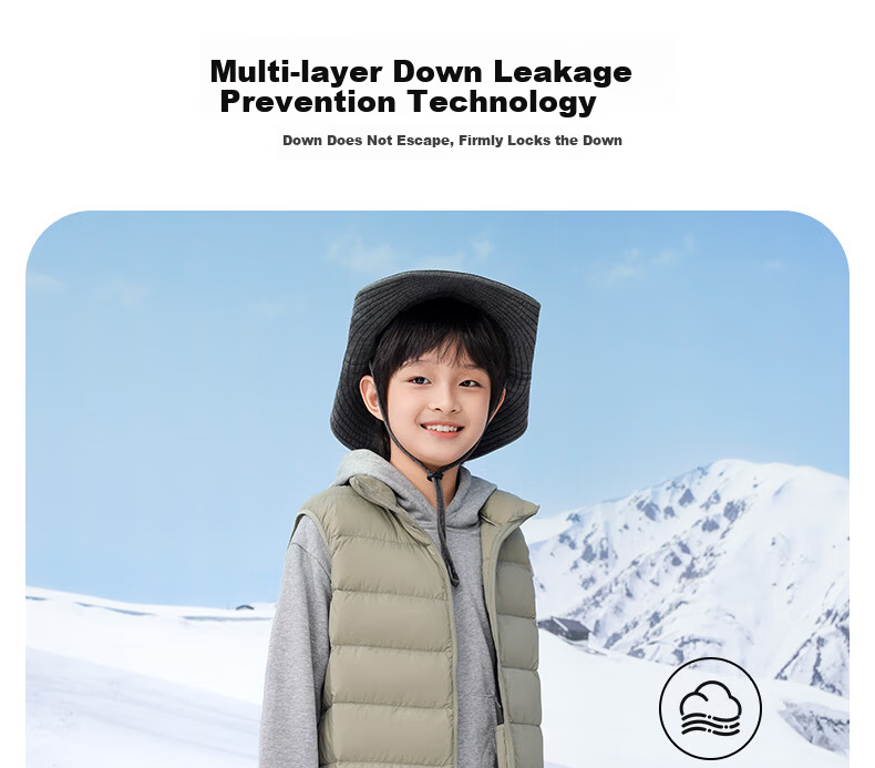 YAYA Kids Down Vest Short Lightweight Jacket Boys Girls Autumn Winter School Uniform Magic Vest GM 18
