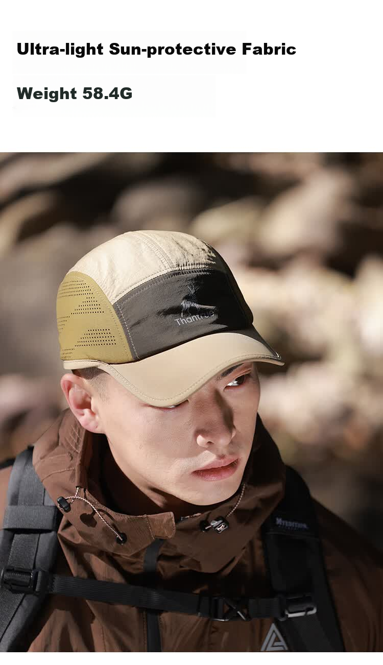 Zhenxiang Men's Spring Summer New Colorblock Baseball Cap Outdoor Sports Sun Protection UV Protection Duckbill Hat Y1121 5