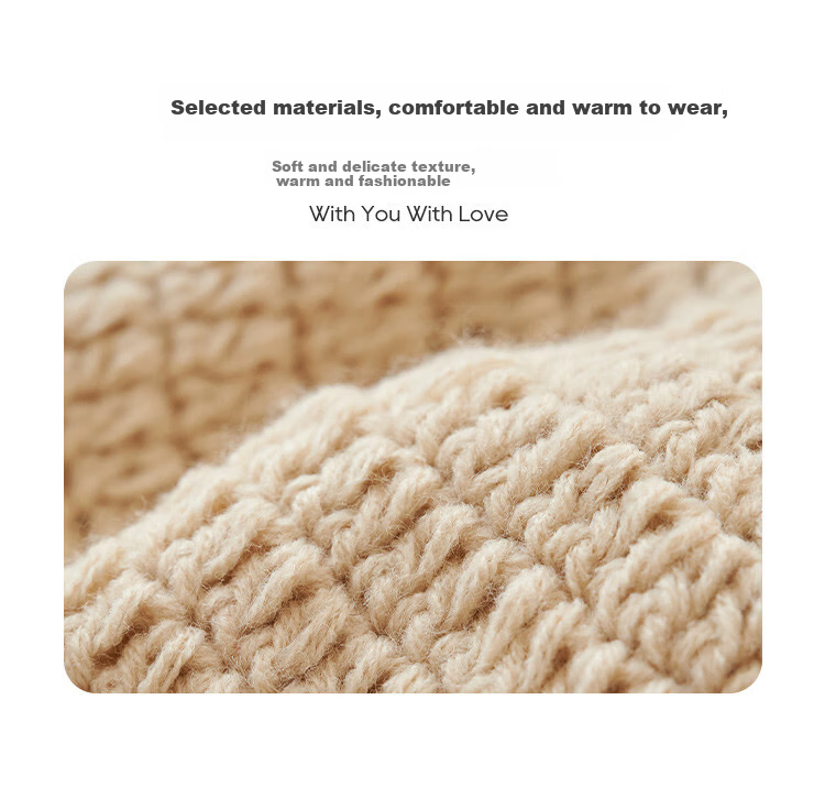 Zhenxiang Women's Spring Autumn Woolen Hat Flower Hand-Crocheted Knit Hat Travel Photo Outfit Valentine's Day Gift Z868 8