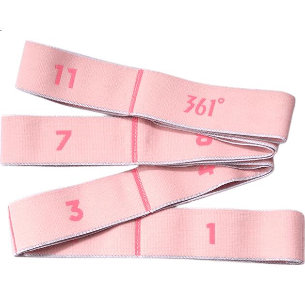 361° Elastic Band Yoga Fitness Stretch Band for Women Kids Digital Resistance Band Leg Training Dance Exercise Pull Strap