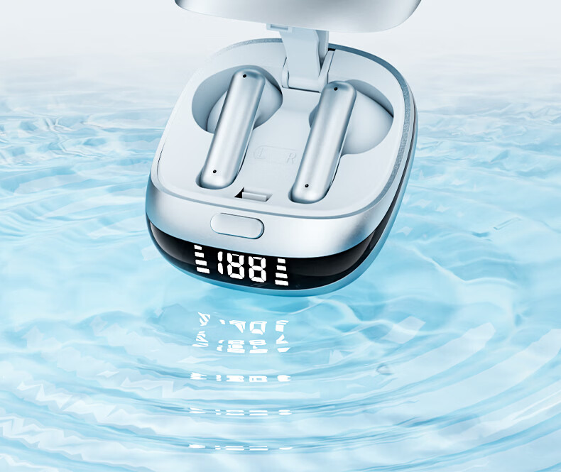 Soaiy MT5 Semi In-Ear True Wireless Bluetooth Earphones 2026 New Model Premium Sound Quality Long Battery Life AI Translation Noise-Cancelling Call Compatible with Apple Huawei Xiaomi Birthday Gift Si 2