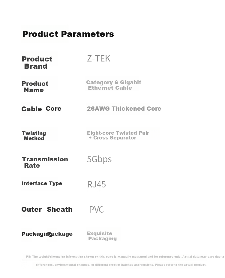 LITET CAT6 Ethernet Cable 20m Gigabit Broadband Cable CAT6 Home Computer Router 5G Network Engineering Surveillance 8-Core Finished Patch Cord 2.5G Black Z6-200BK 8