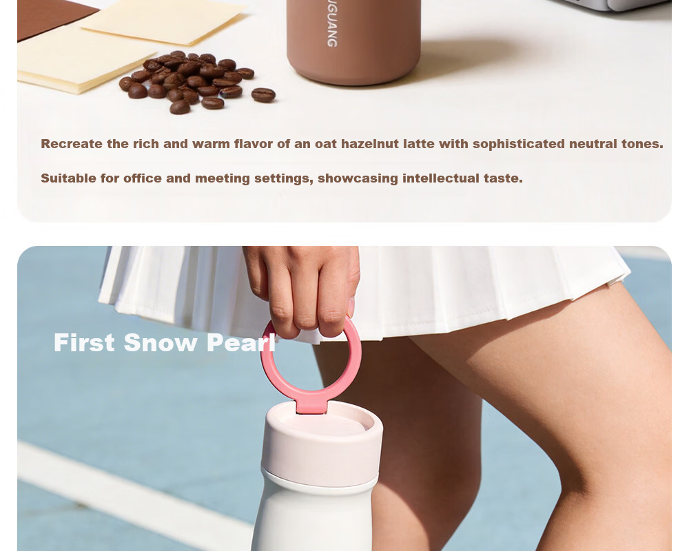 FUGUANG 316L Stainless Steel Insulated Cup Cute Mini Portable Pocket Tea Bottle for Students and Women 22