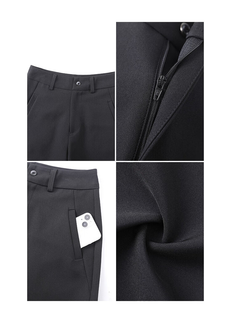 Demana Light Workplace Series Summer Simple Commuter Wide-Leg Blazer Shorts Loose Slim Fit Petite Women's Premium Style 15