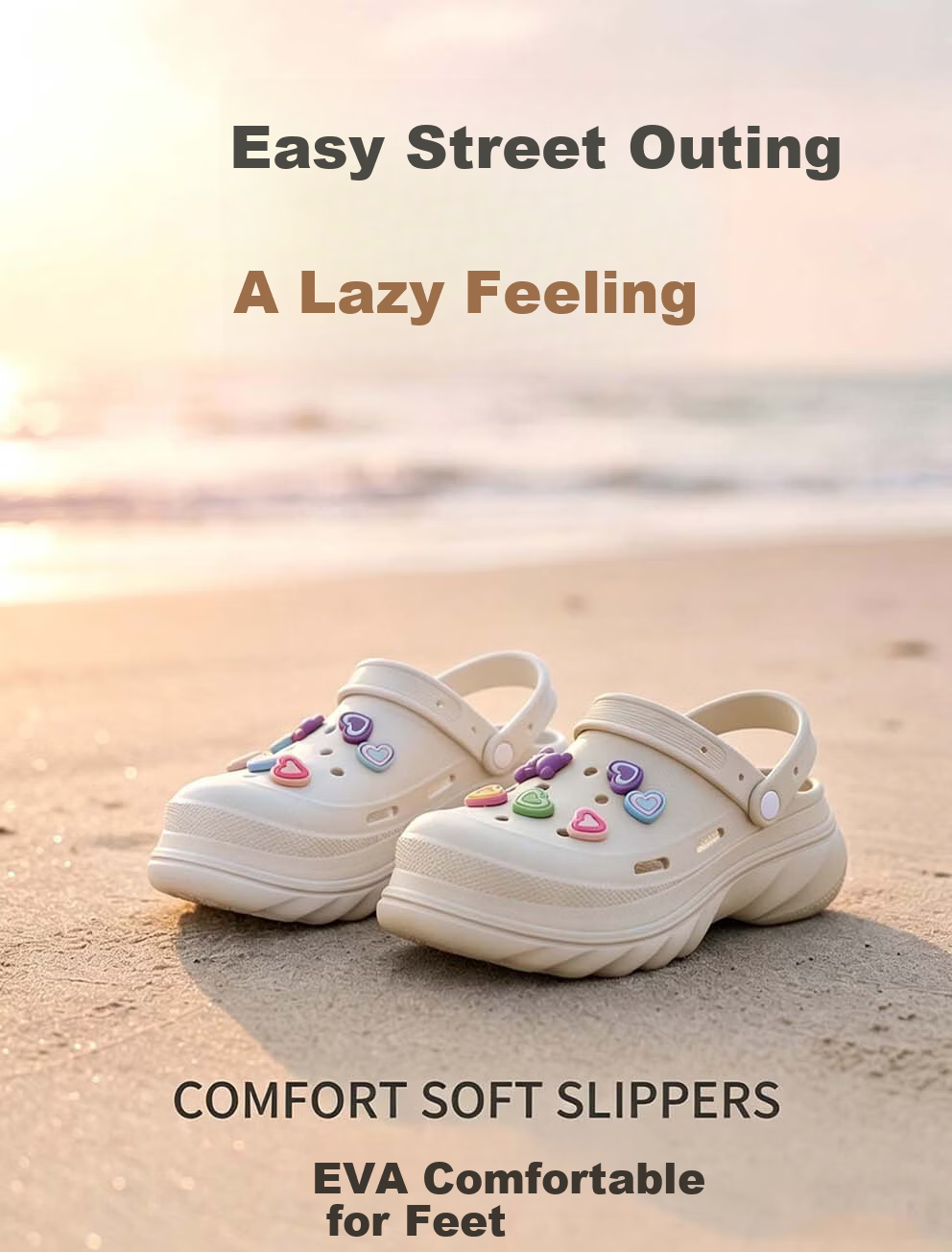 Seven Color Spinning Women's Summer Hollow Out Shoes Height Increasing Slimming Outdoor Non-Slip Nurse Surgical Room Slippers Blue Size 40-41 14