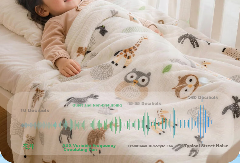 AUX Baby Stroller Mini Octopus Folding Desktop Portable Handheld USB Fan Baby Special Outdoor Cooling Essential Long Battery Life 17