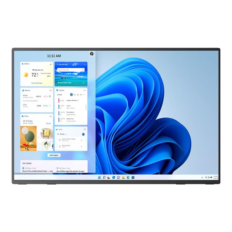 Eimio 2.5K Portable Monitor Wireless Screen Mirroring Portable Display Built-in Battery Laptop Secondary Screen PS5 Portable Mobile Screen Expansion E17BW