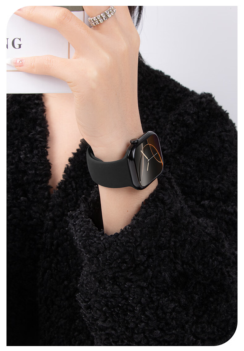 BHO [Over 1 Million Sold Online] Compatible with Apple Watch Band, Suitable for Apple Watch S12 Sports Band, IWatch S11/10/9/ultra4/se Silicone Strap 14