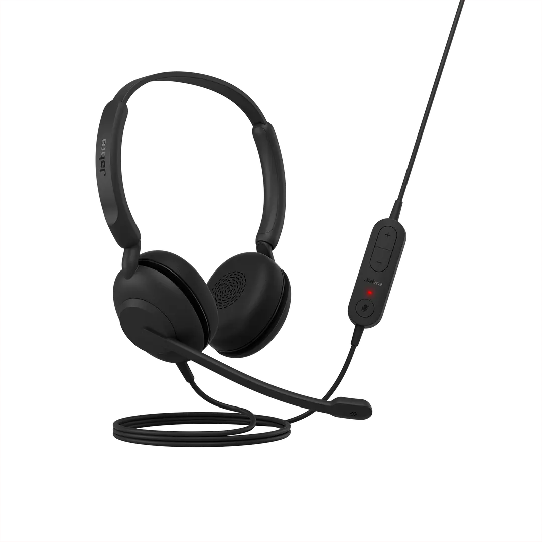 Jabra Evolve 10 USB Noise-Cancelling Dual-Ear Headset for Computer Office Meetings, Call Center, Customer Service, Telemarketing, and Online Education