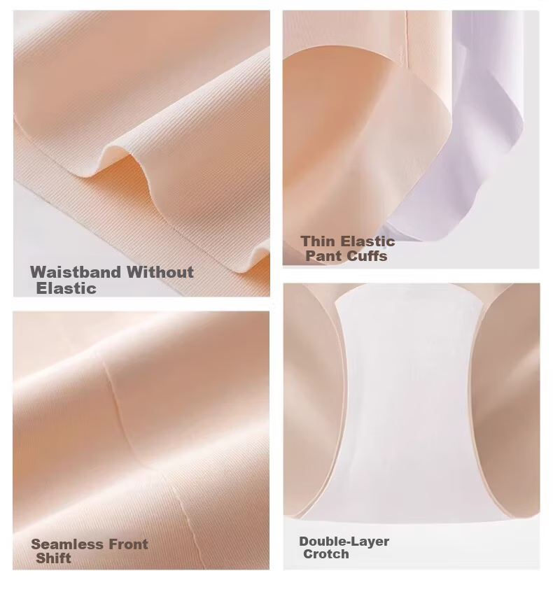 Chuyisheng 12-Pack Disposable Women's Seamless Invisible Cotton Crotch Sterilized Wash-Free Individually Packaged Daily Use Shorts 8