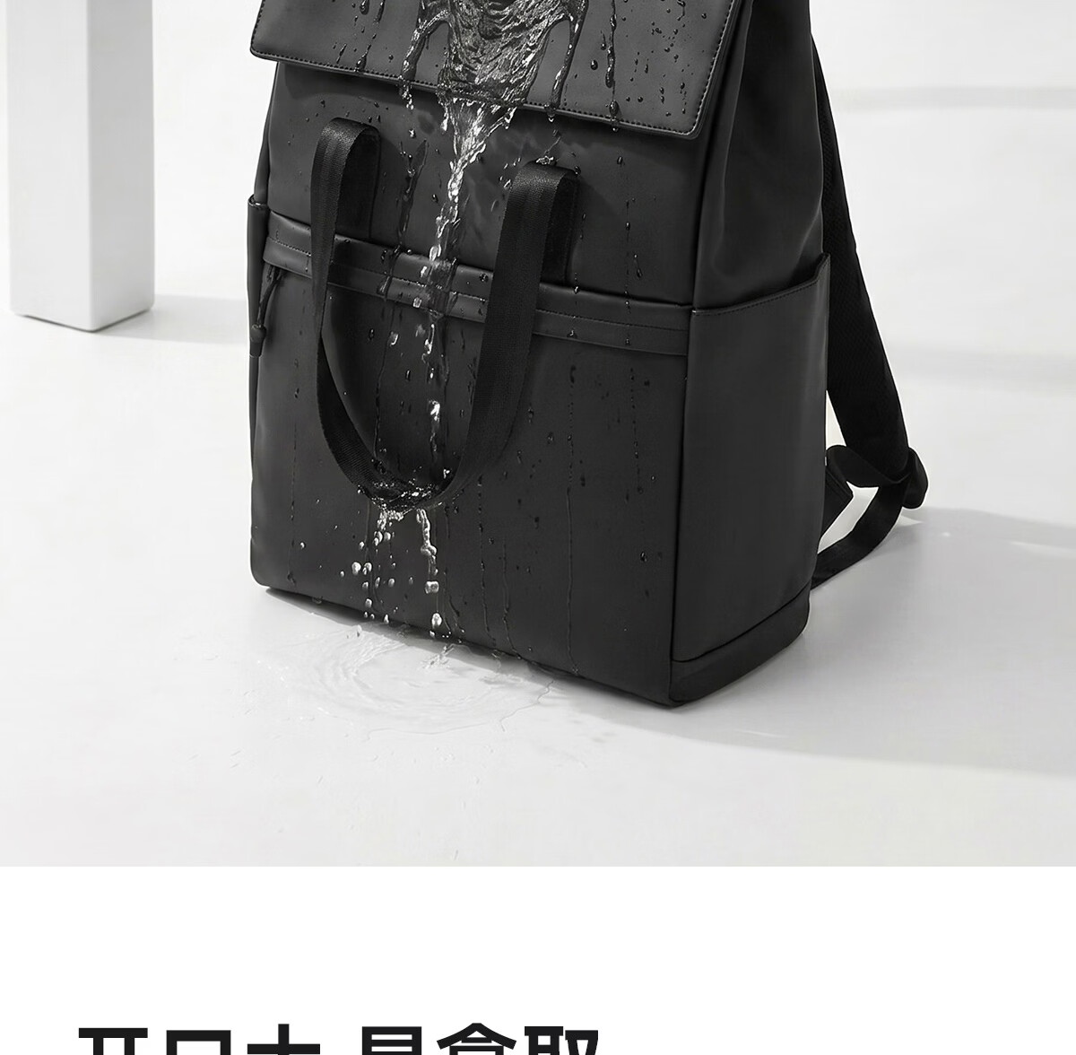 JINSHIWQ 16-inch Laptop Backpack Men City Commuter Lightweight Travel Bag Women Business Briefcase Flap School Bag 11
