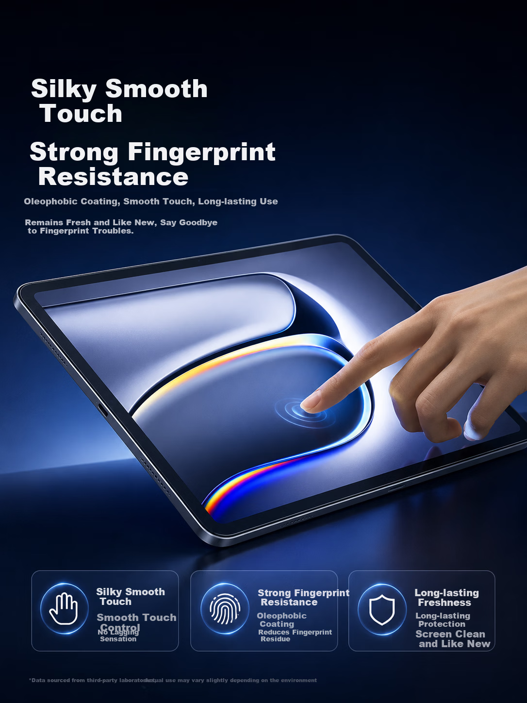JD Jingzao iPad Mini 6/7 Dust-Free Tempered Glass Screen Protector Full Coverage Anti-Fingerprint Explosion-Proof HD Anti-Scratch Blue Light Resistant Tablet Film 4