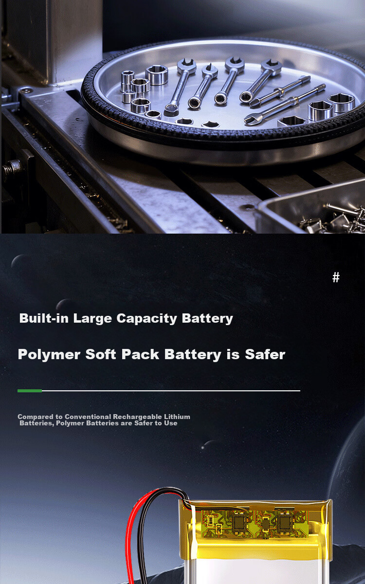 Cavalry High-Power Multifunctional Portable Flashlight Laser UV Long Battery Life Side Light EDC Slim Lightweight Magnetic Work Light 15