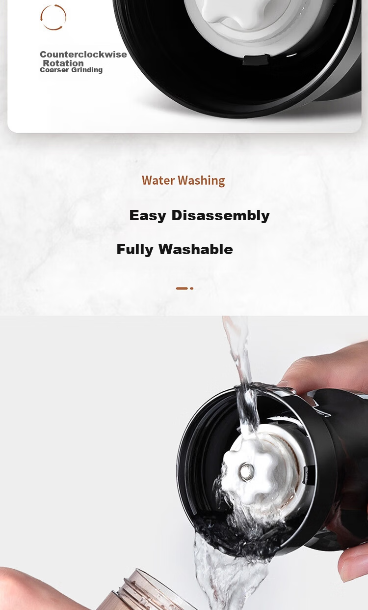 SIMELO Manual Coffee Grinder Hand Crank Coffee Bean Mill Handheld Coffee Grinder 6