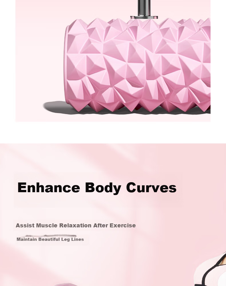 361° Durian Bionic Yoga Roller Stretching Massage Deep Muscle Relaxation Slimming Leg Back Massage Wheel 5
