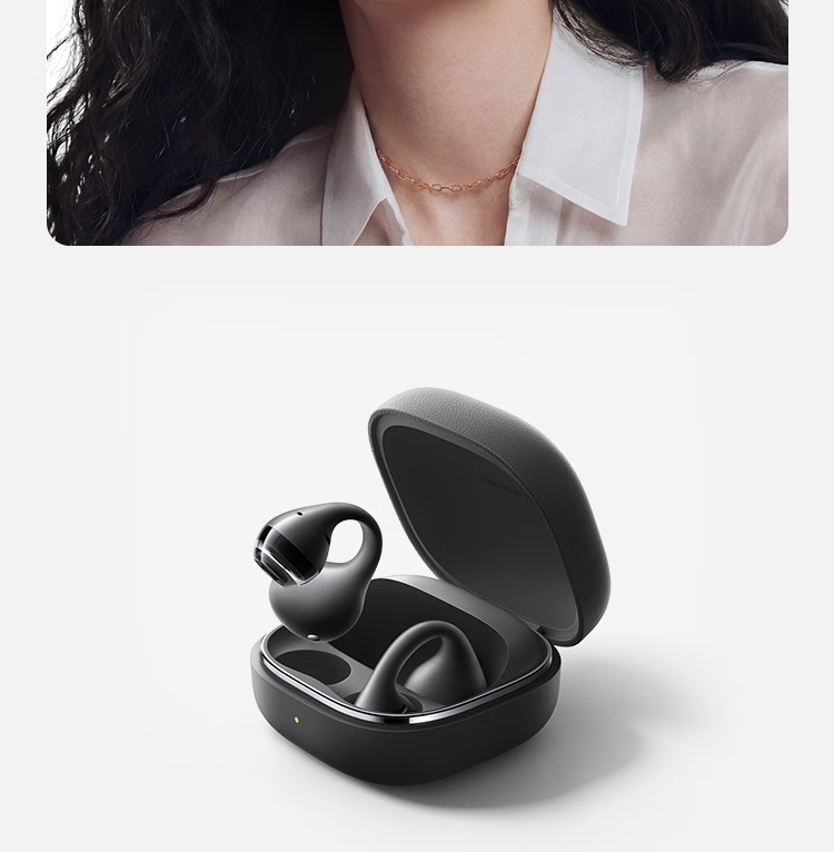 MI Xiaomi Clip-On Bluetooth Wireless Earphones Comfortable and Secure Fit Recommended by Lei Jun Compatible with Apple and Android Phones 16