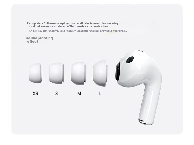 AKONIA Heart Rate Pro3 Wireless Bluetooth Earphones Compatible with Apple 2026 New In-Ear Active Noise Cancelling Heart Rate and Blood Oxygen Monitoring Huaqiangbei Earphones 7