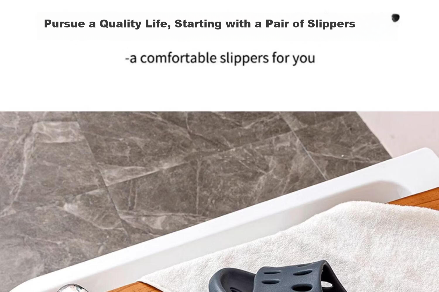 Guoluofi Bathroom Slippers Men Summer Indoor Home Shower Non-slip Hollow Water-draining Thick-soled Cool Slippers Women Black 36-37 4