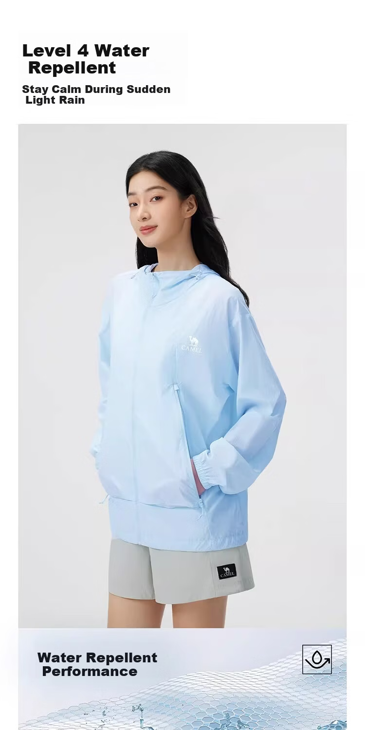 CAMEL Wang Junkai Edition Muguang Pro Sunscreen Jacket 2026 Spring Summer Lightweight Breathable Cooling Coat G010 18