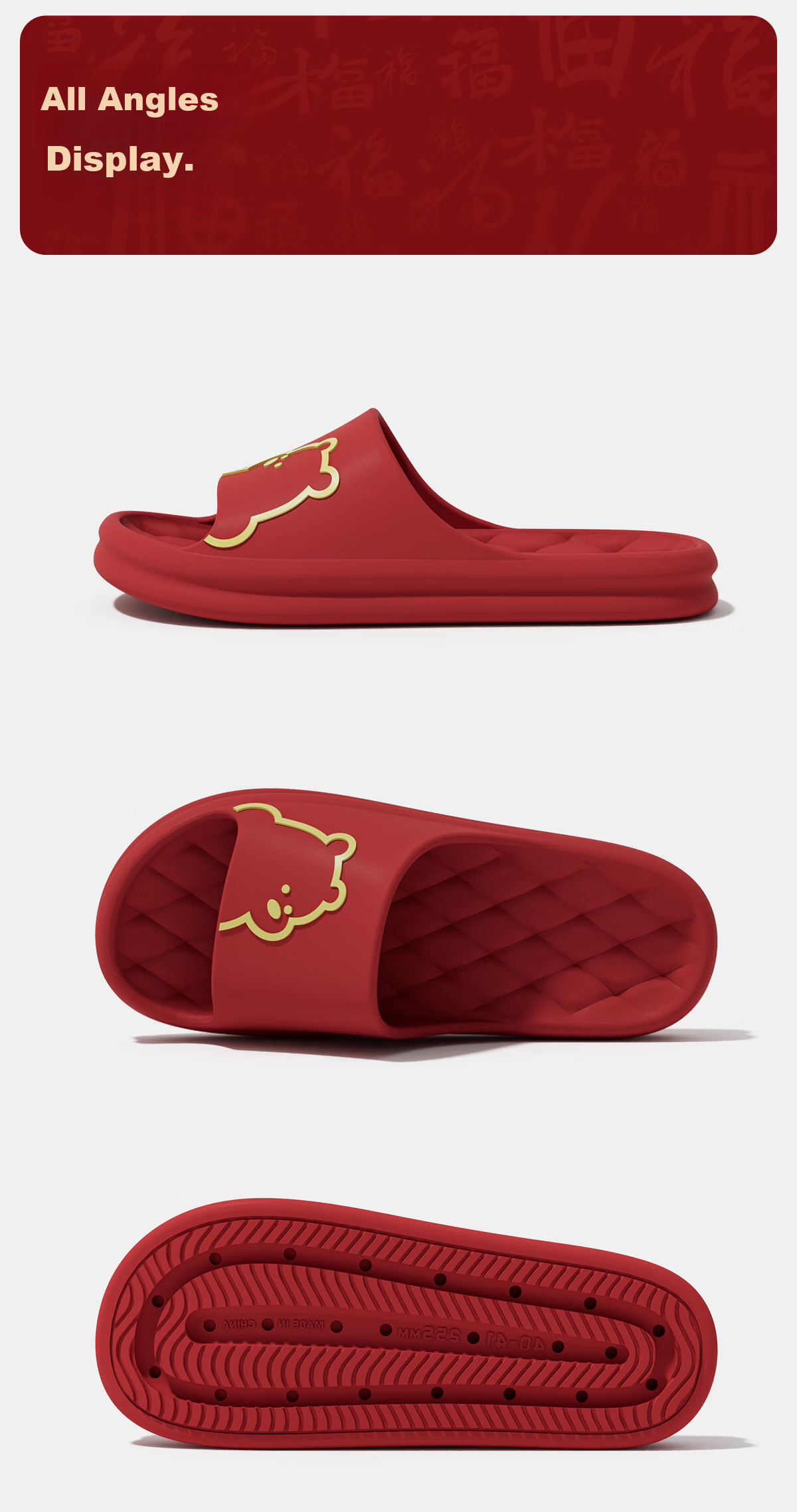 Lidani Cute Summer Indoor Home Bathroom EVA Slippers for Women Couples Wedding House Slippers Female 14