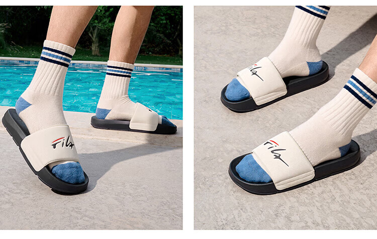 FILA Drift Boat 2 Men's Sports Slippers 2026 Summer New Casual Men's Sandals 14