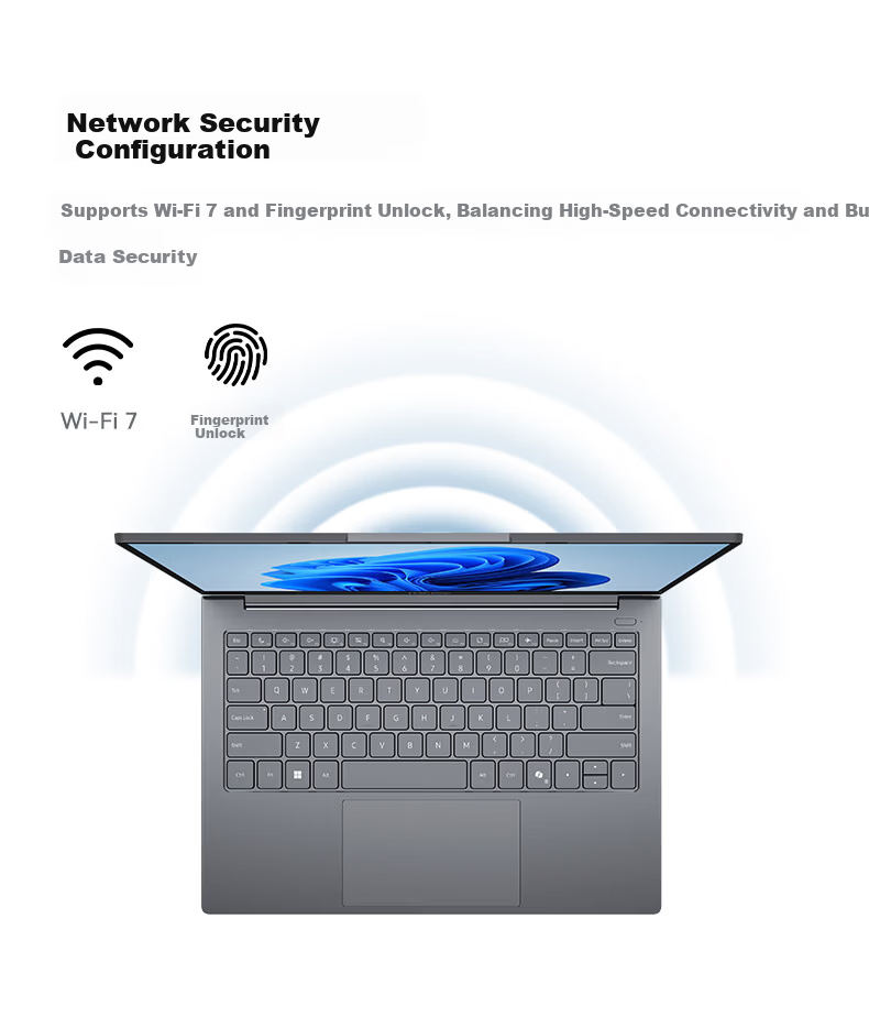 H3C New H3 MegaBook Air High-Performance Business Lightweight Laptop 14-inch Lunar Lake/32GB/1TB Local AI Long Battery Life 13