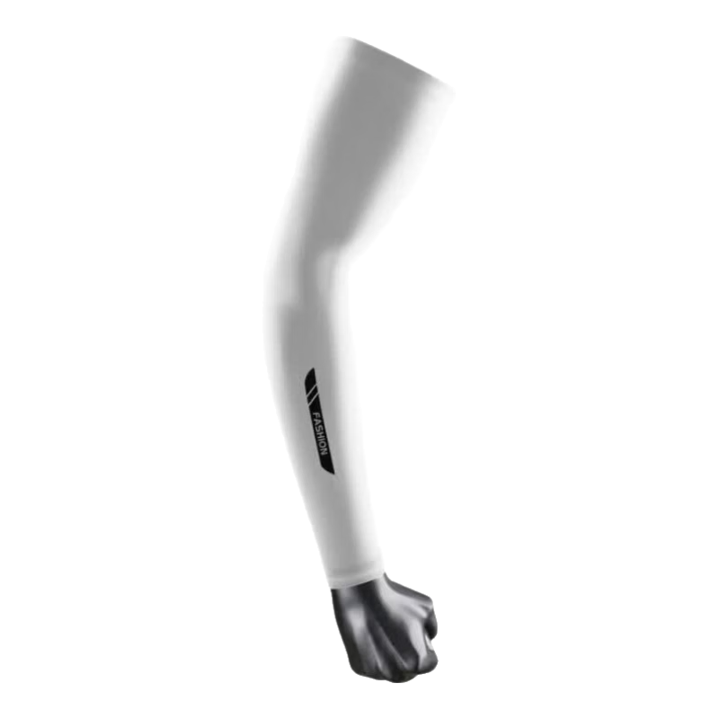 Chegui Mu Men's Summer Sun Protection Ice Silk Arm Sleeves Thin Outdoor Driving Fishing Sleeves