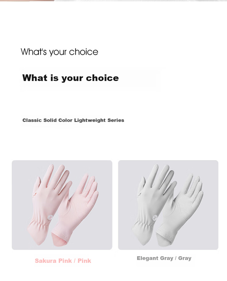 RED DRAGONFLY Women's Summer UV Protection Fingerless Touchscreen Driving Sunshade Anti-Slip Thin Ice Silk Gloves 4