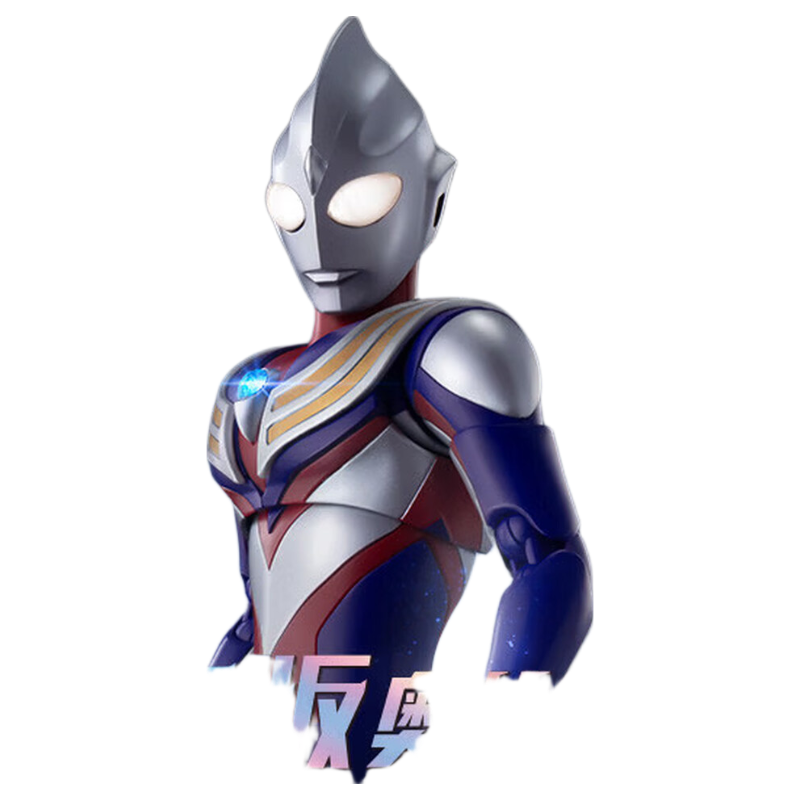 Bruder Building Blocks Legend Edition Ultraman Tiga Composite Model Toy Figure Collectible Gift